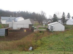 View of farm from Dam 2006